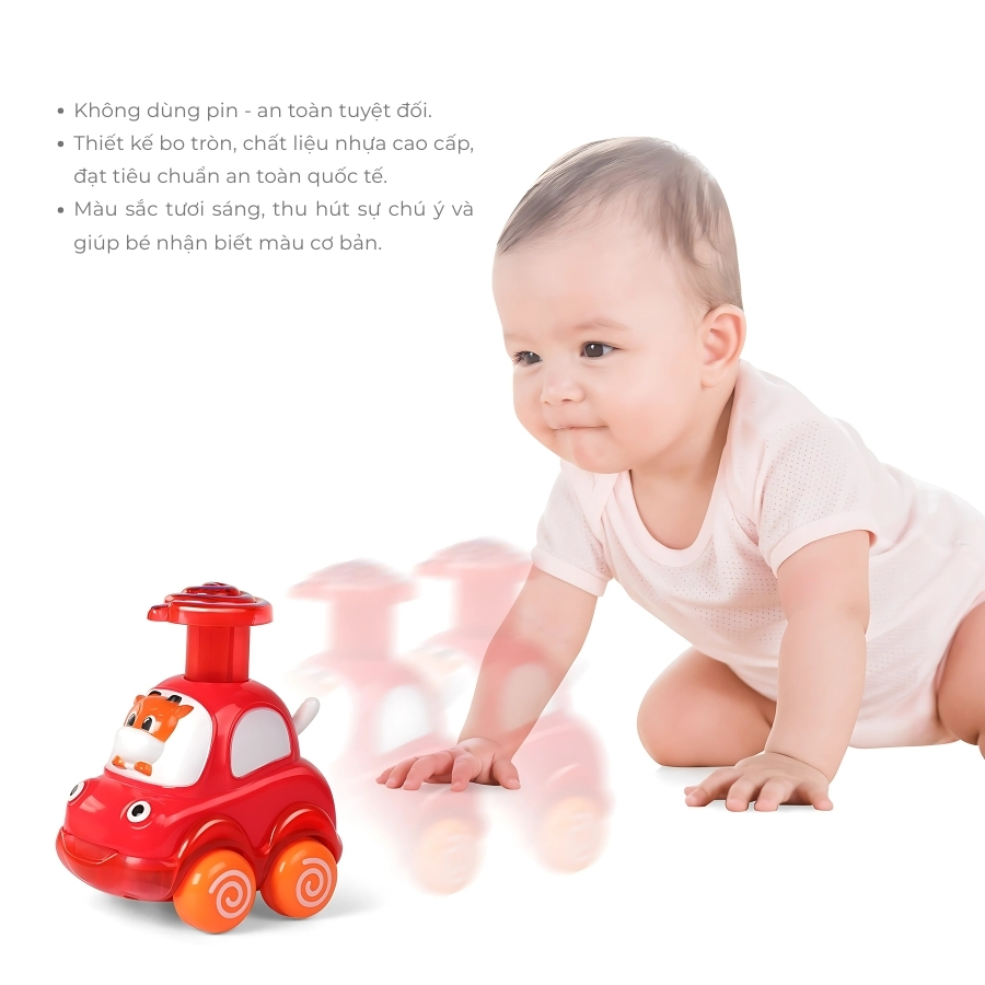Đồ chơi bộ xe động vật PRESS & GO BAOLI 1216B-2 Đồ chơi bộ xe động vật PRESS & GO BAOLI 1216B-2