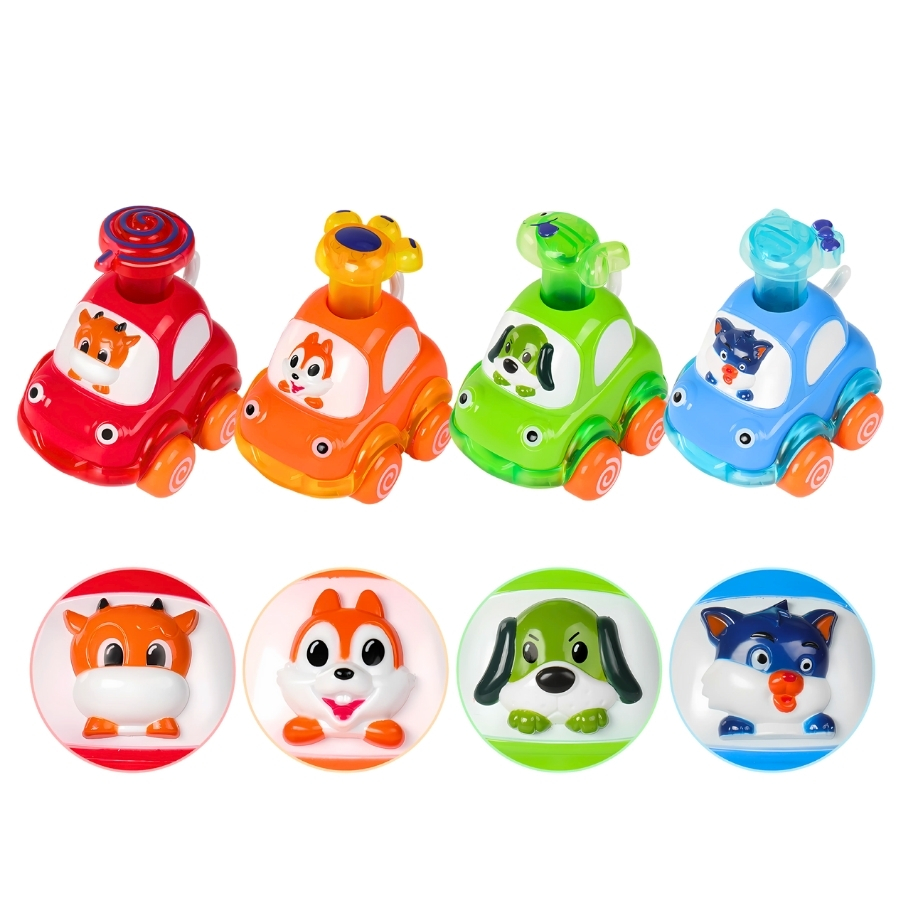 Đồ chơi bộ xe động vật PRESS & GO BAOLI 1216B-2 Đồ chơi bộ xe động vật PRESS & GO BAOLI 1216B-2