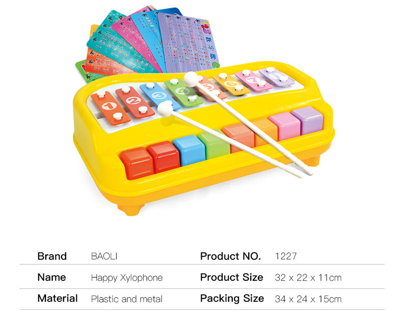 Đồ chơi đàn xylophone - piano 8 âm BAOLI Beautiful Melody 1227