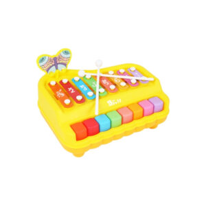 Đàn xylophone piano 8 âm BUTTERFLY BAOLI màu vàng