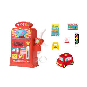 Trạm xăng đồ chơi BAOLI màu đỏ