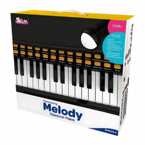Đồ chơi đàn piano điện cổ điển màu đỏ BAOLI 2108#R