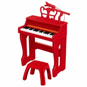 Đồ chơi đàn piano điện cổ điển màu đỏ BAOLI 2108#R