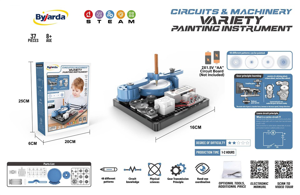 Đồ chơi dụng cụ vẽ đa năng BYJARDA DL0101