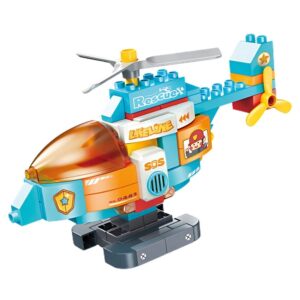 Trực thăng cứu hộ lắp ráp FEELO 120 mảnh 34 FL1181