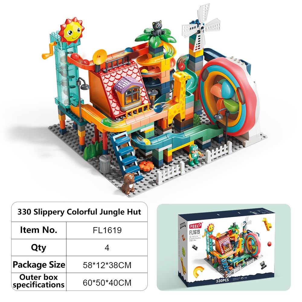 Đồ chơi ngôi nhà rừng trượt vui nhộn FEELO FL1619