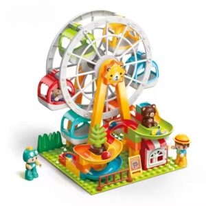 Khu vui chơi gấu con lắp ráp FEELO 81 mảnh 24 FL2327