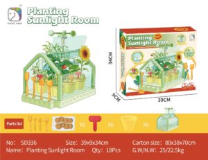 Đồ chơi phòng trồng cây ánh nắng SCIENCE HORSE SD336