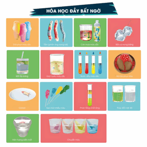 Đồ chơi bộ thí nghiệm hóa học 14 trong 1 SCIENCE HORSE