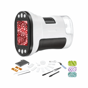 Đồ chơi kính hiển vi LED Mini HD 1000X SCIENCE HORSE