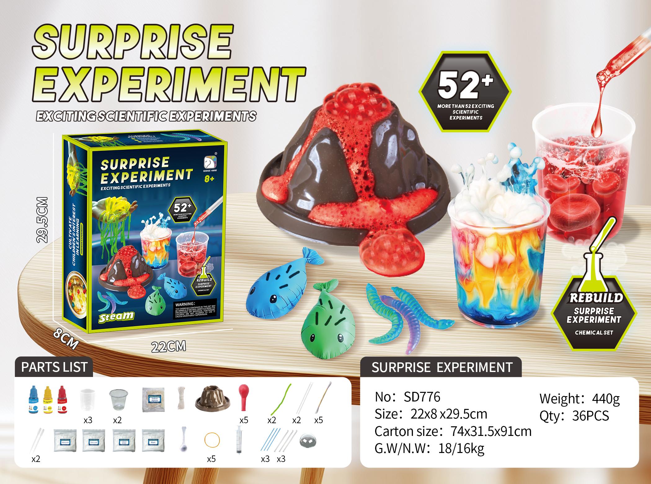Đồ chơi 52 thí nghiệm bất ngờ SCIENCE HORSE