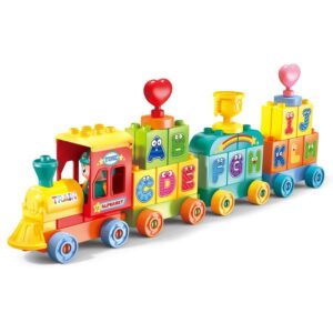 Tàu chữ cái lắp ráp FEELO 60 chi tiết 2 FL42022