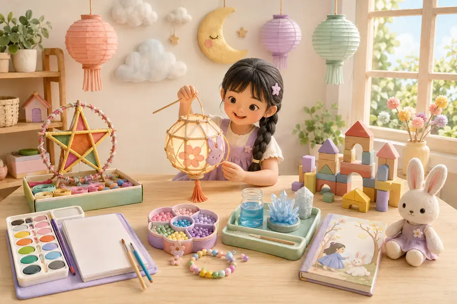 Gợi ý quà trung thu cho bé gái 8 tuổi