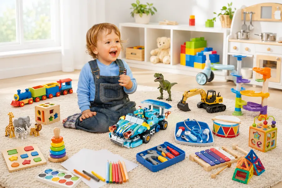 Starbini gợi ý đồ chơi cho bé trai ba tuổi