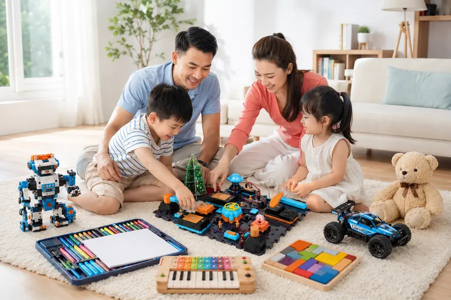 Quà tặng hấp dẫn cho bé thích mê