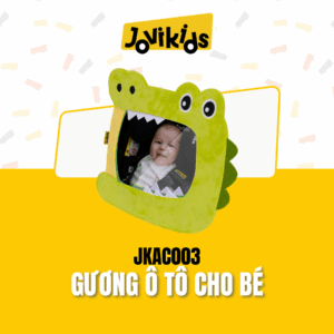 Jovikids Gương cá sấu cho bé ở ghế sau (xanh)
