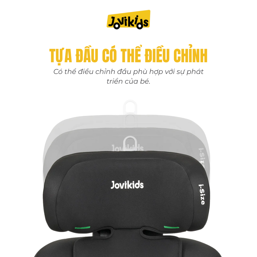 Jovikids Ranger TT (Black) – Ghế ô tô trẻ em R129 cho bé sơ sinh – 12 tuổi Jovikids Ranger TT (Black) – Ghế ô tô trẻ em R129 cho bé sơ sinh – 12 tuổi