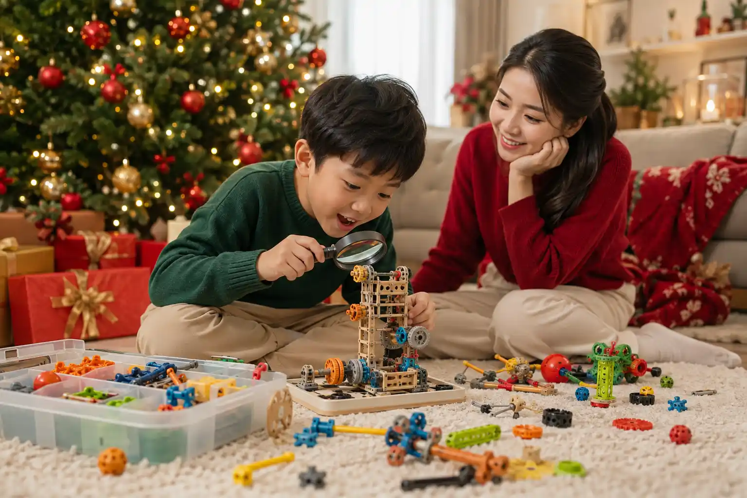 Đồ chơi giáng sinh cho bé trai ưu khám phá