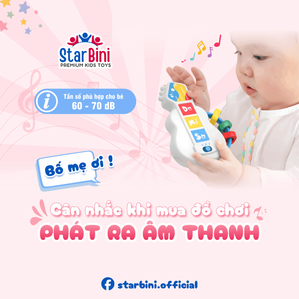 Tiêu chuẩn quốc tế về âm lượng an toàn trong đồ chơi
