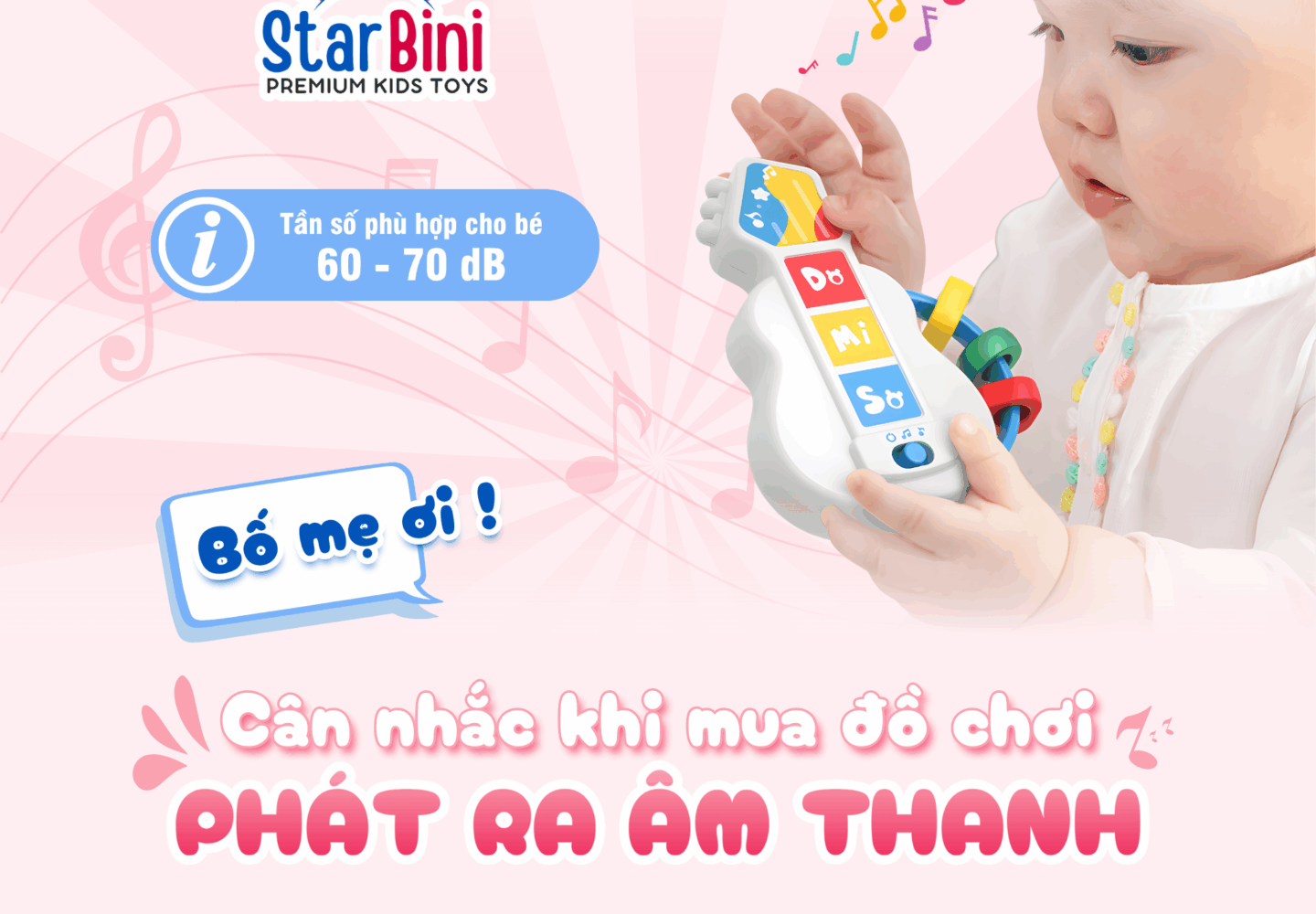 Tiêu chuẩn quốc tế về âm lượng an toàn trong đồ chơi