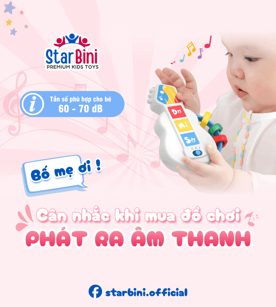 Tiêu chuẩn quốc tế về âm lượng an toàn trong đồ chơi