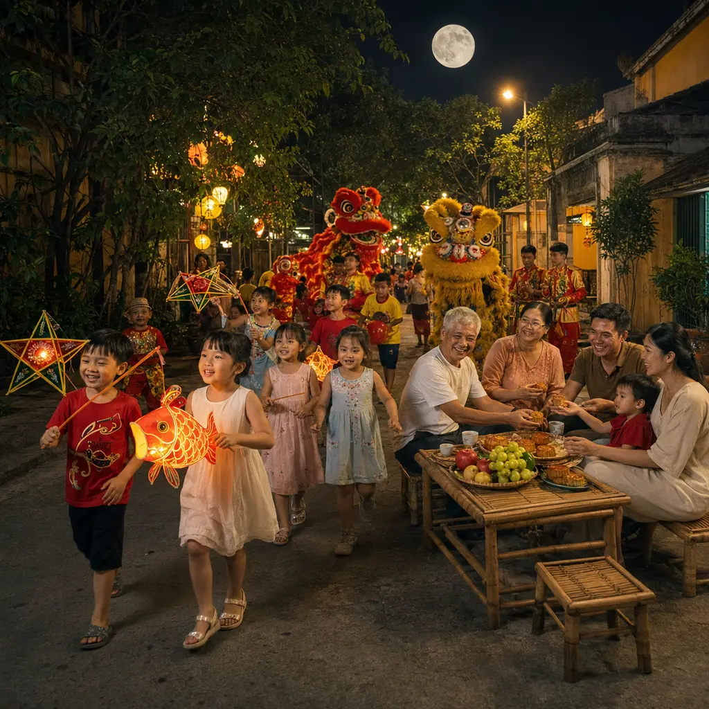 Các phong tục truyền thống trong mùa tết trung thu
