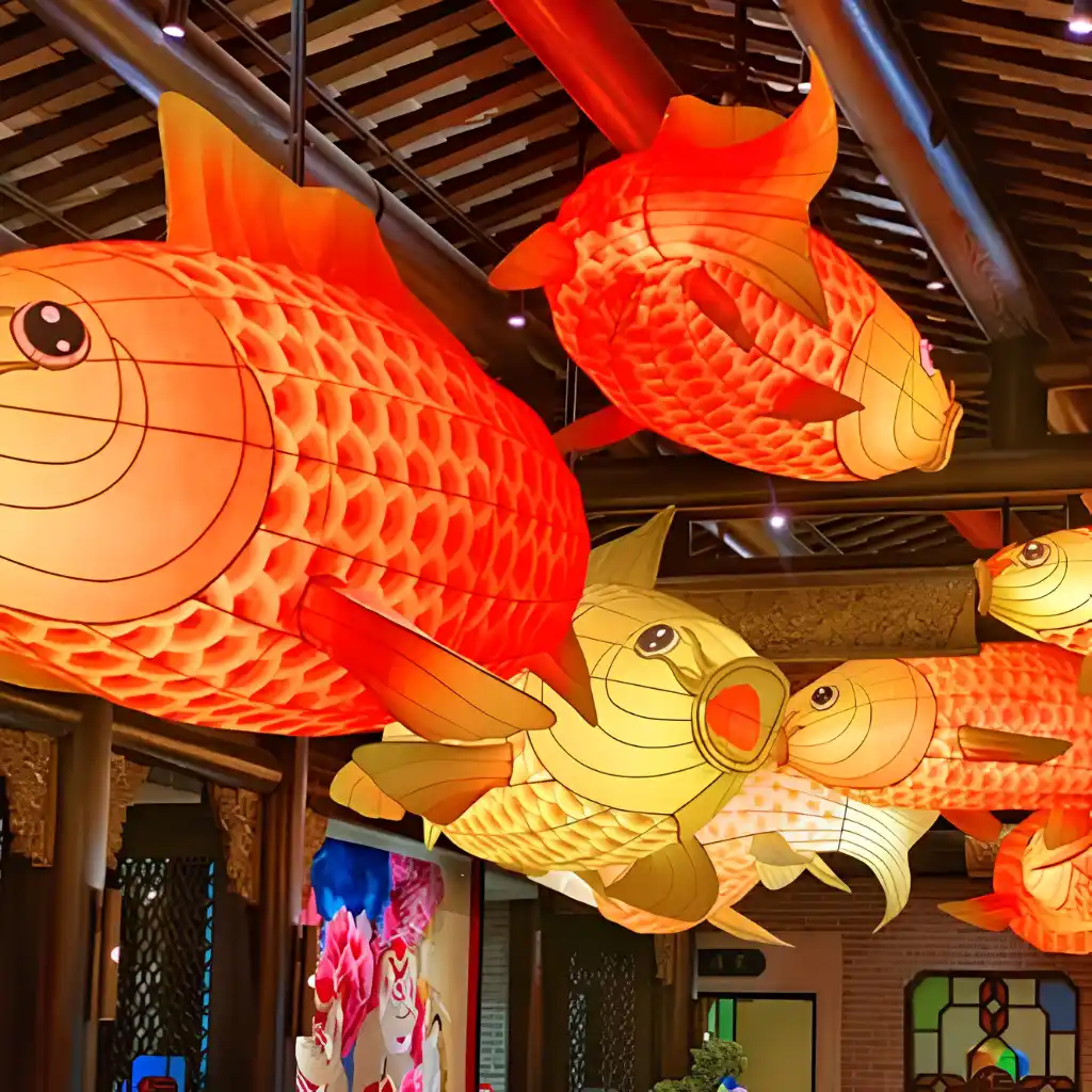 Ý nghĩa đèn lồng Trung thu trong văn hóa Việt Nam 5 Ý nghĩa đèn cá chép