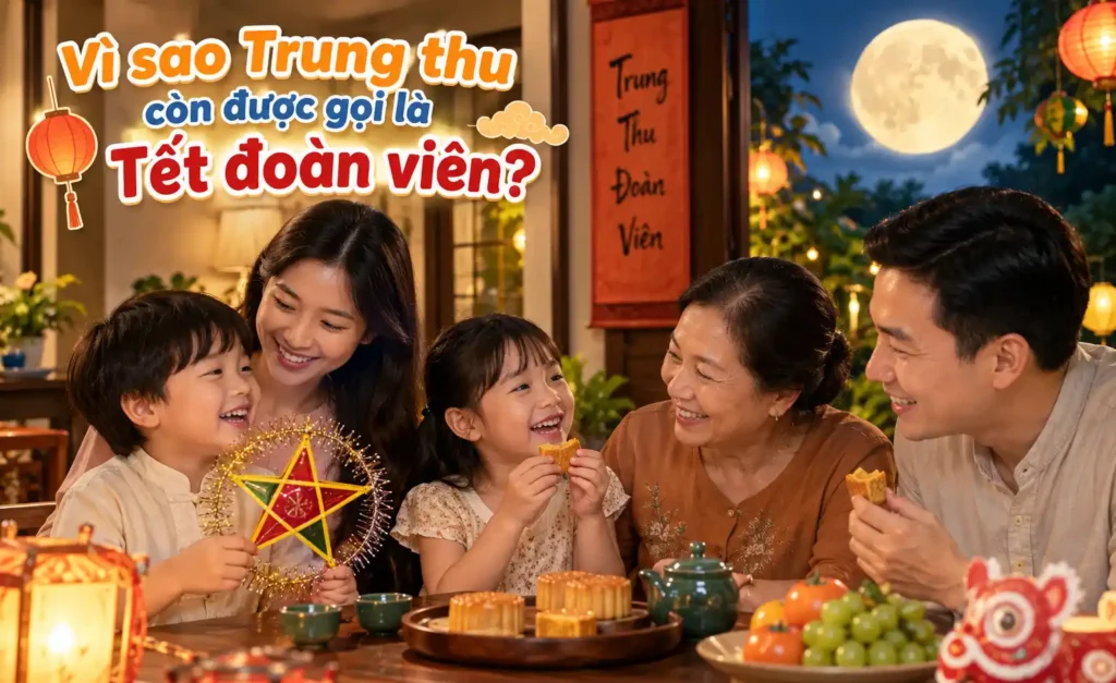 Vì sao Trung thu còn được gọi là Tết đoàn viên
